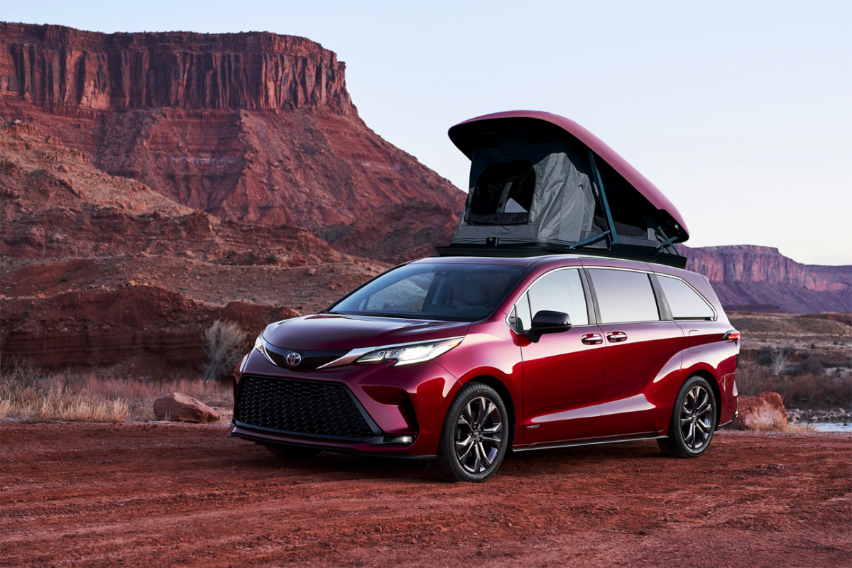 Toyota sienna online adventure van